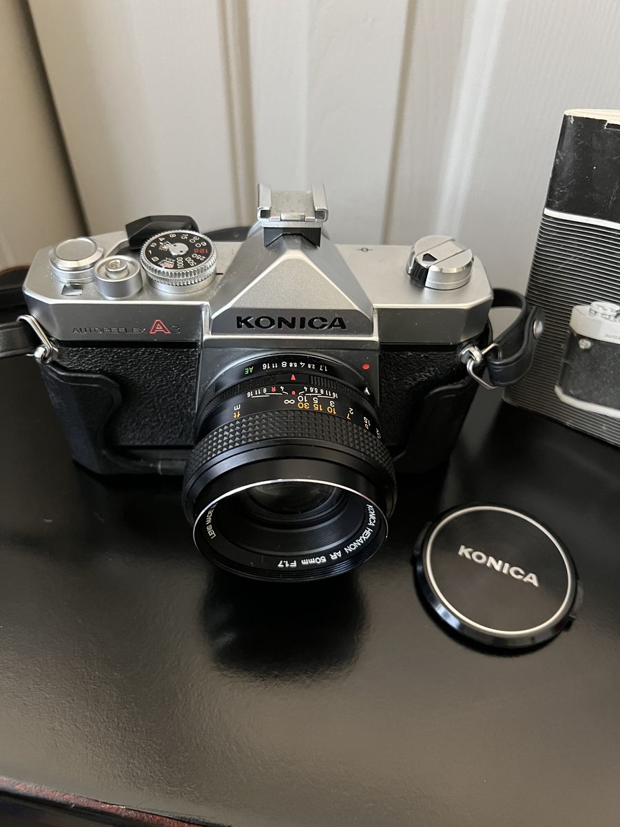 Vintage Konica A3 Autoreflex Camera
