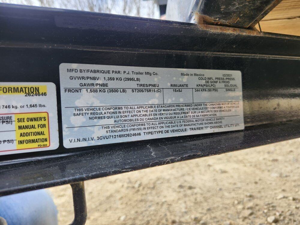 12 foot utility trailer