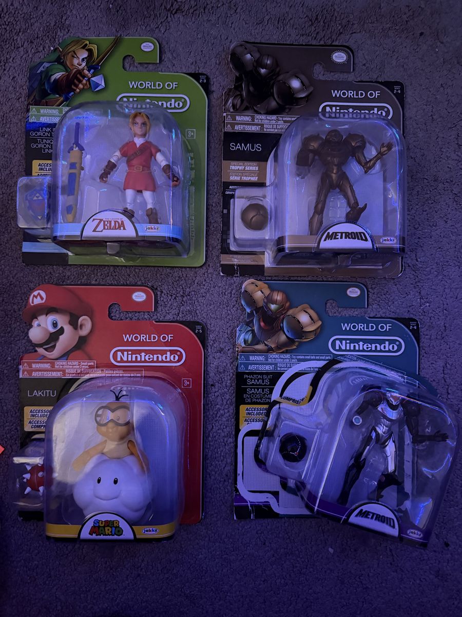 World of Nintendo figures