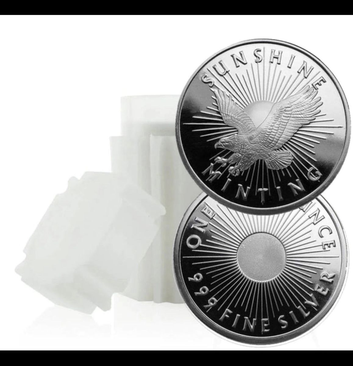 Sunshine Minting One Ounce 999 Fine Silver Rounds