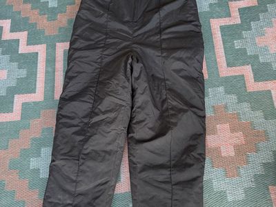 Athletech Black Insulated Snow Bib Overalls Men's Extra Large