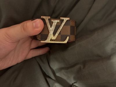 Louis Vuitton Damier Ebene Belt