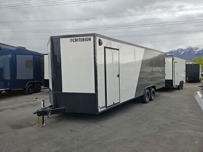 8x24 / 8.5x24 Enclosed Cargo .080 PolyCor Aluminum 10k Axles Criterion 2026