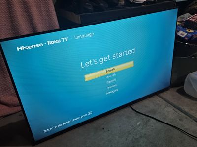 43 1080P 60Hz Refresh Rate HISENSE SMART TV 75.00
