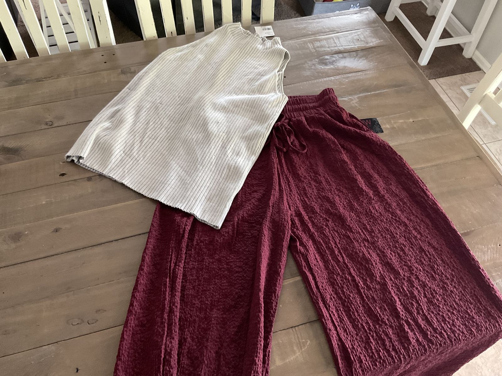 Pants and top
