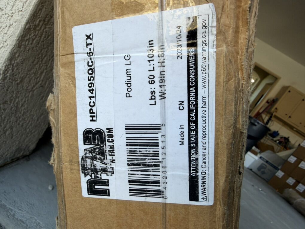 NEW N-Fab Bed access Podium Steps - Textured Black