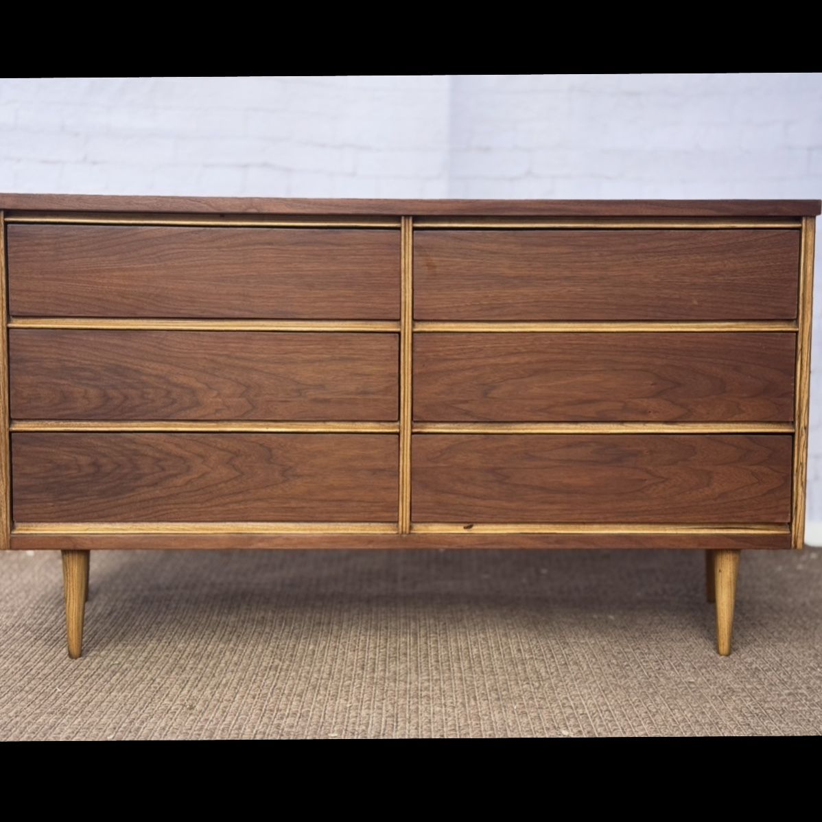 Vintage Mid-Century Bassett Dresser