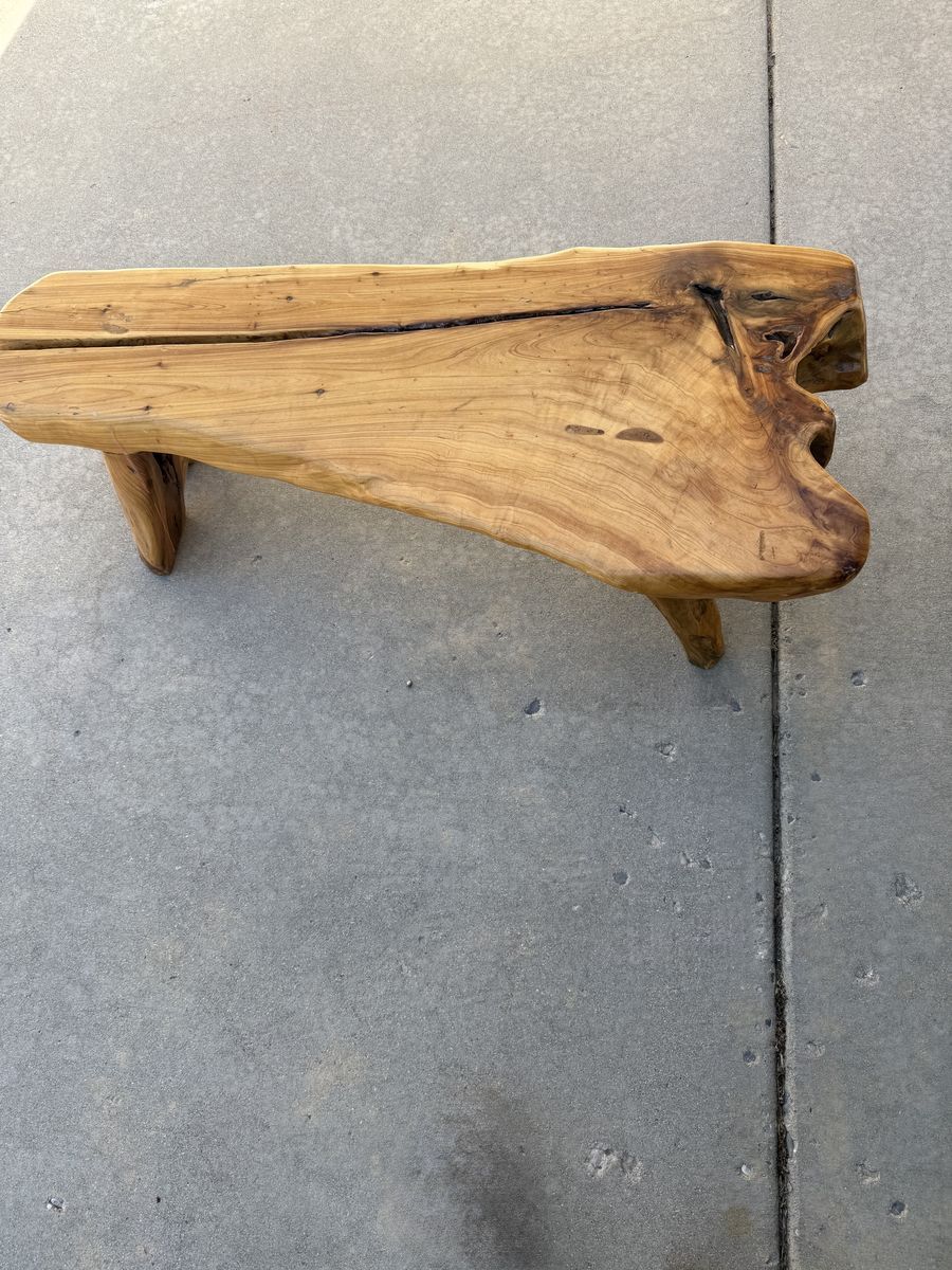 Solid Wood Bench
