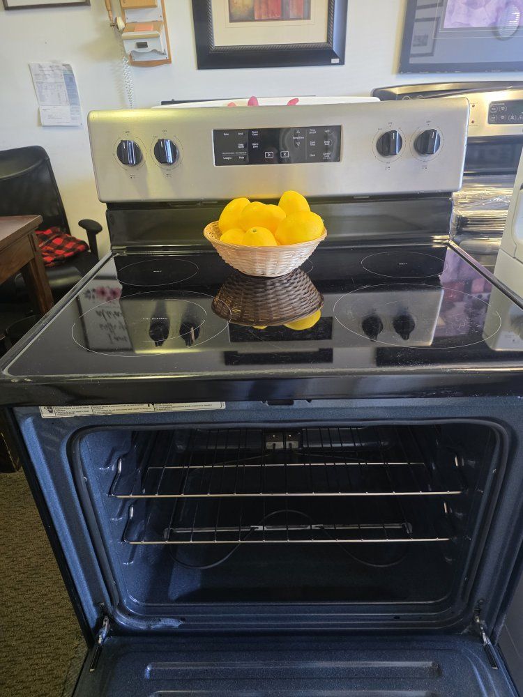 whirpool electric stove