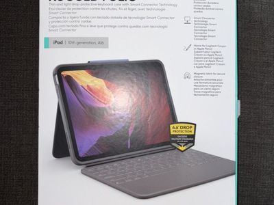 Logitech Rugged Folio For Ipad 10th Gen and A16 -