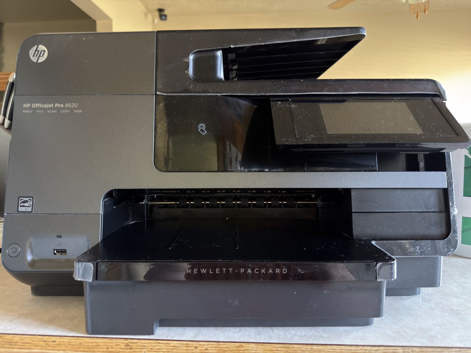 HP OfficeJet Pro 8620 All-in-One Inkjet Printer - Print, Fax, Scan, Copy, Web
