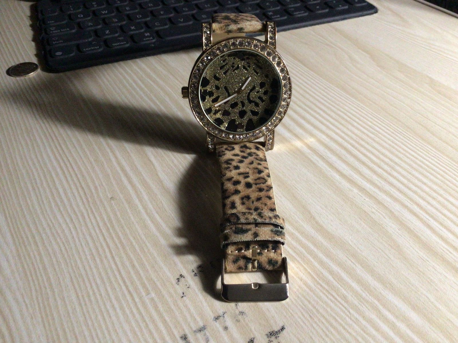 Geneva platinum watch