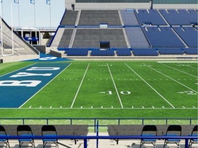 Byu vs Utah tech east sideline