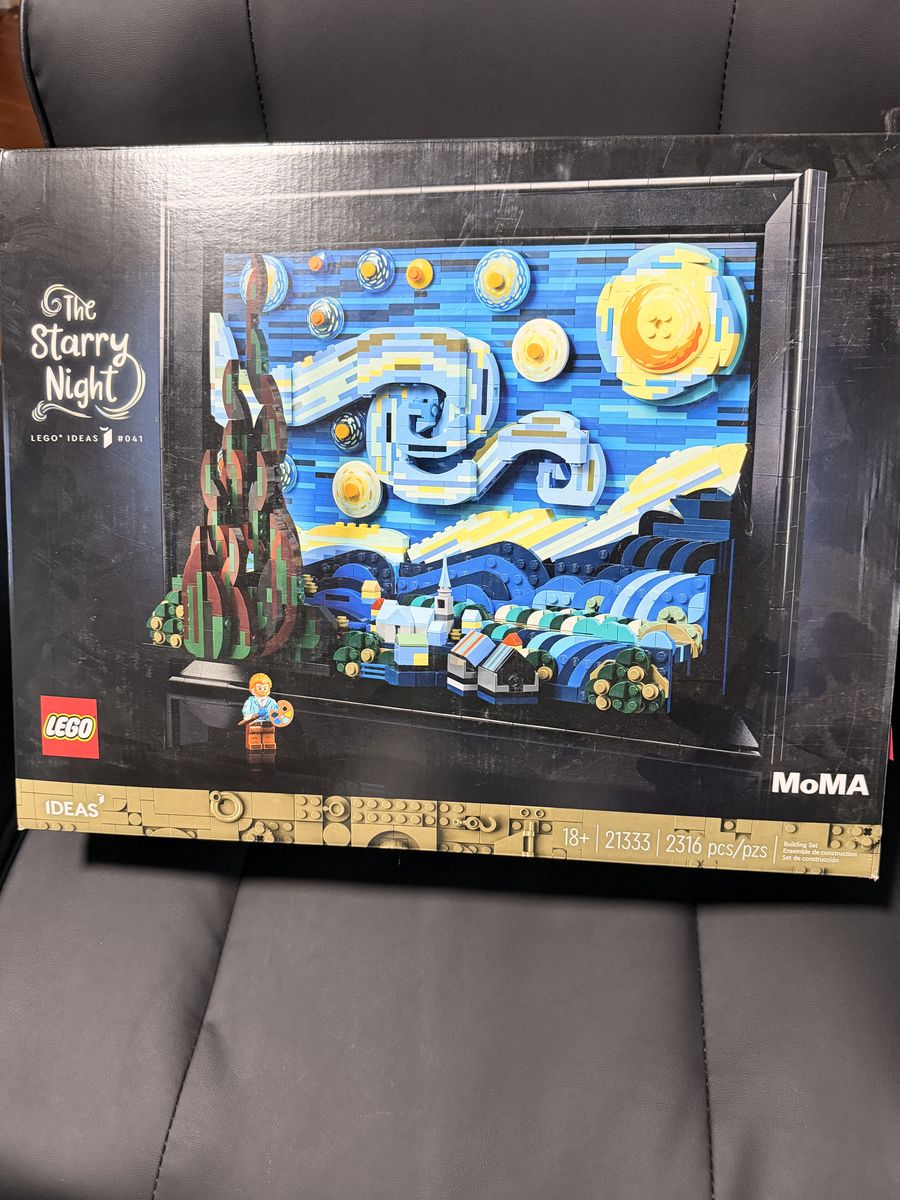 Lego The Starry Night 2316 half used