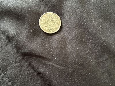 1935 six pence coin