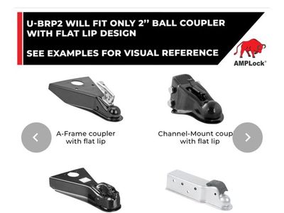 Amplock Heavy Duty Trailer Coupler Lock