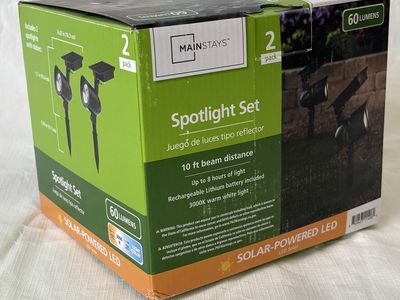Mainstays Spotlight 60 Lumens