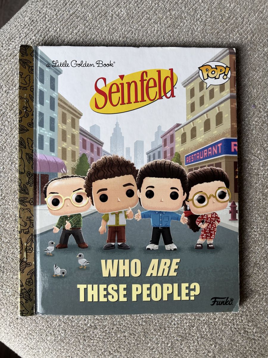 Little Golden Book Seinfeld: Who Are These People? Hardcover (Used)
