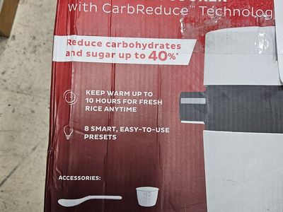 Instant Multi-Grain Cooker with CarbReduce Technology - 20 Cups, 8 Presets, Keep Warm