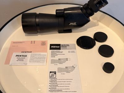 Pentax PF-65EDA with Pentax XF SMC 6.5-19.5mm Zoom Eyepiece Spotting Scope