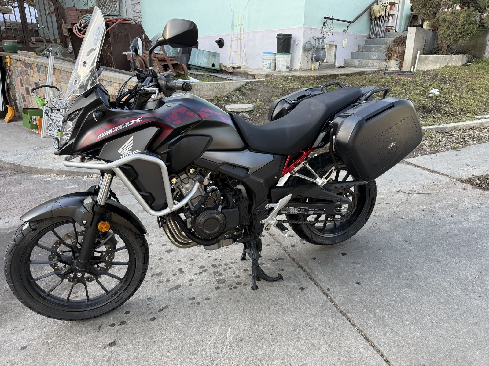 Honda CB500X 2021 adventure bike