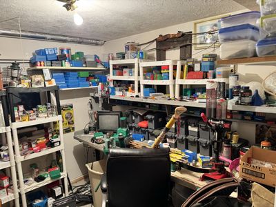 Room Full Of Reloading Supplies