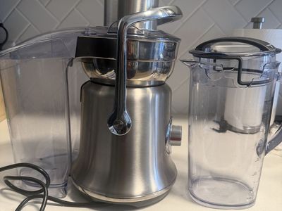 Breville - Juice Fountain Cold XL Juicer - Brushed Stainless Steel
