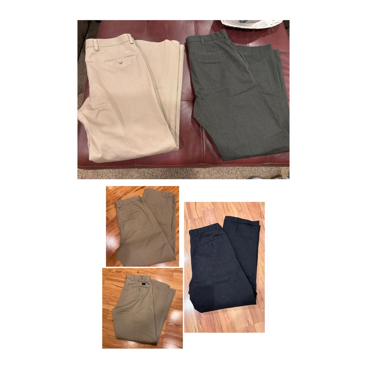 Mens nice dress/business casual pants 33x32 $5 each
