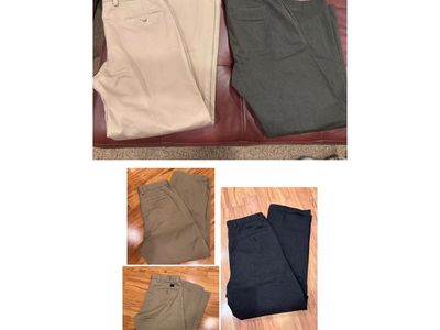 Mens nice dress/business casual pants 33x32 $5 each