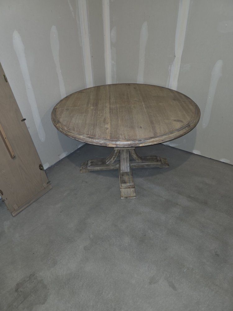 Beautiful round dining table