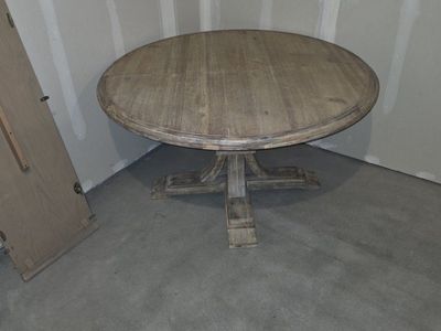 Beautiful round dining table