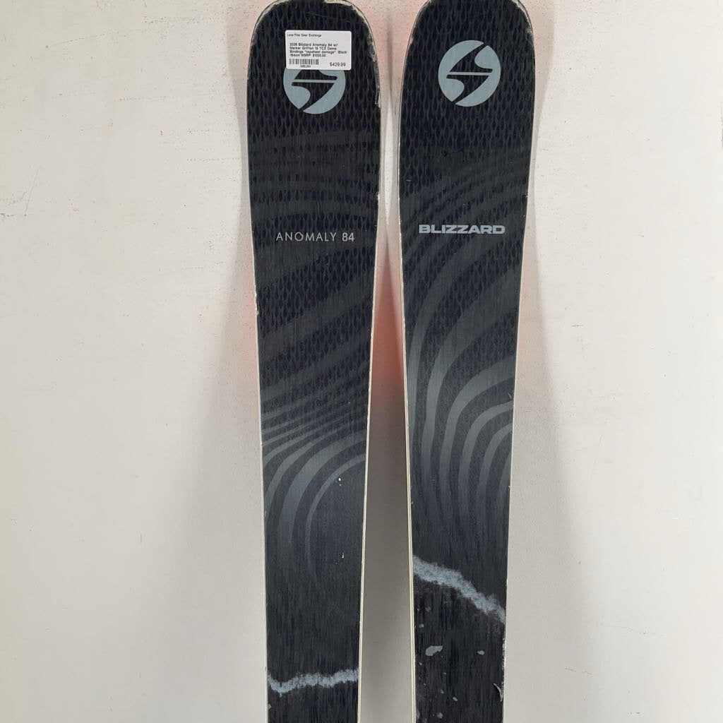 2026 Blizzard Anomaly 84 w/ Marker Griffon 13 TCX Demo Bindings *topsheet damage*