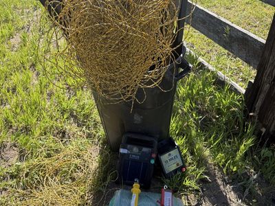 Everything needed for Electric Fence W/ Controllers 50% off