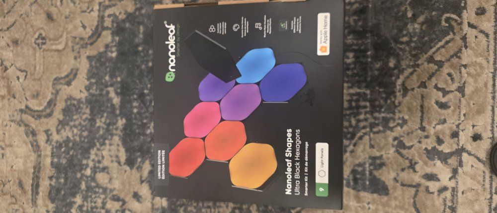 NanoLeaf limited edition ultra black 