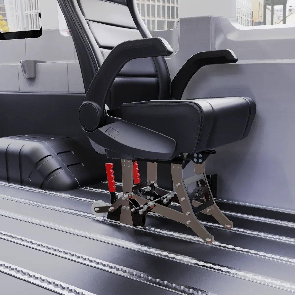 Two Brand New Removable Seats for Sprinter or other Vans and hardware.