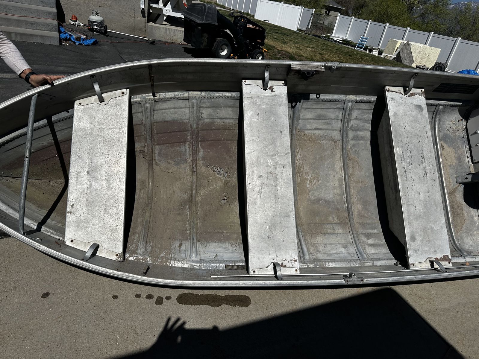 14FT Aluminum Boat