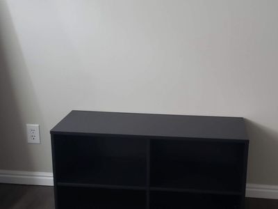 Black entertainment center