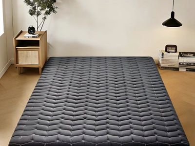 Premium Foam 3.2" Thick Japanese Futon Floor Mattress - Full Size 54"x80" 100% High-Density Foam