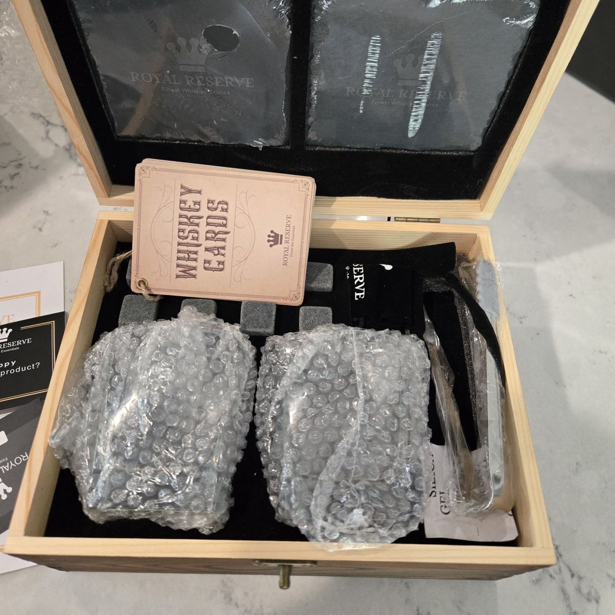 Royal Reserve Whiskey Glass Set