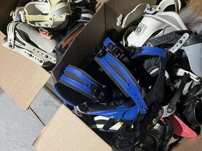 2 Boxes Of Snowboard Bindings