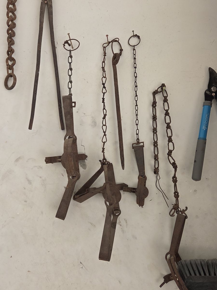 OLD TRAPS and Tools..