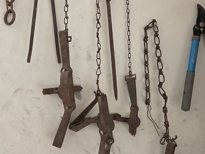 OLD TRAPS and Tools..