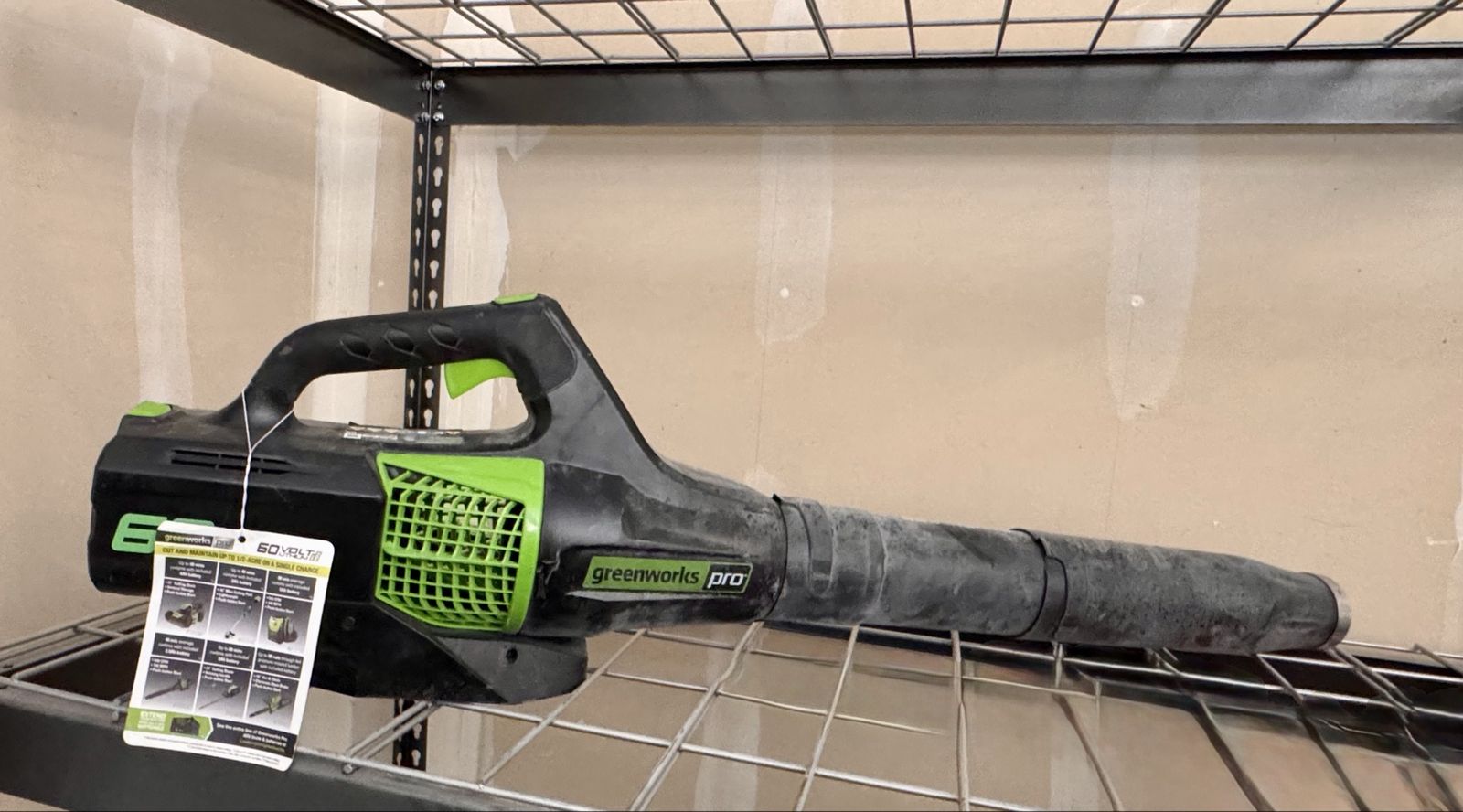 Green works Blower 60 volt