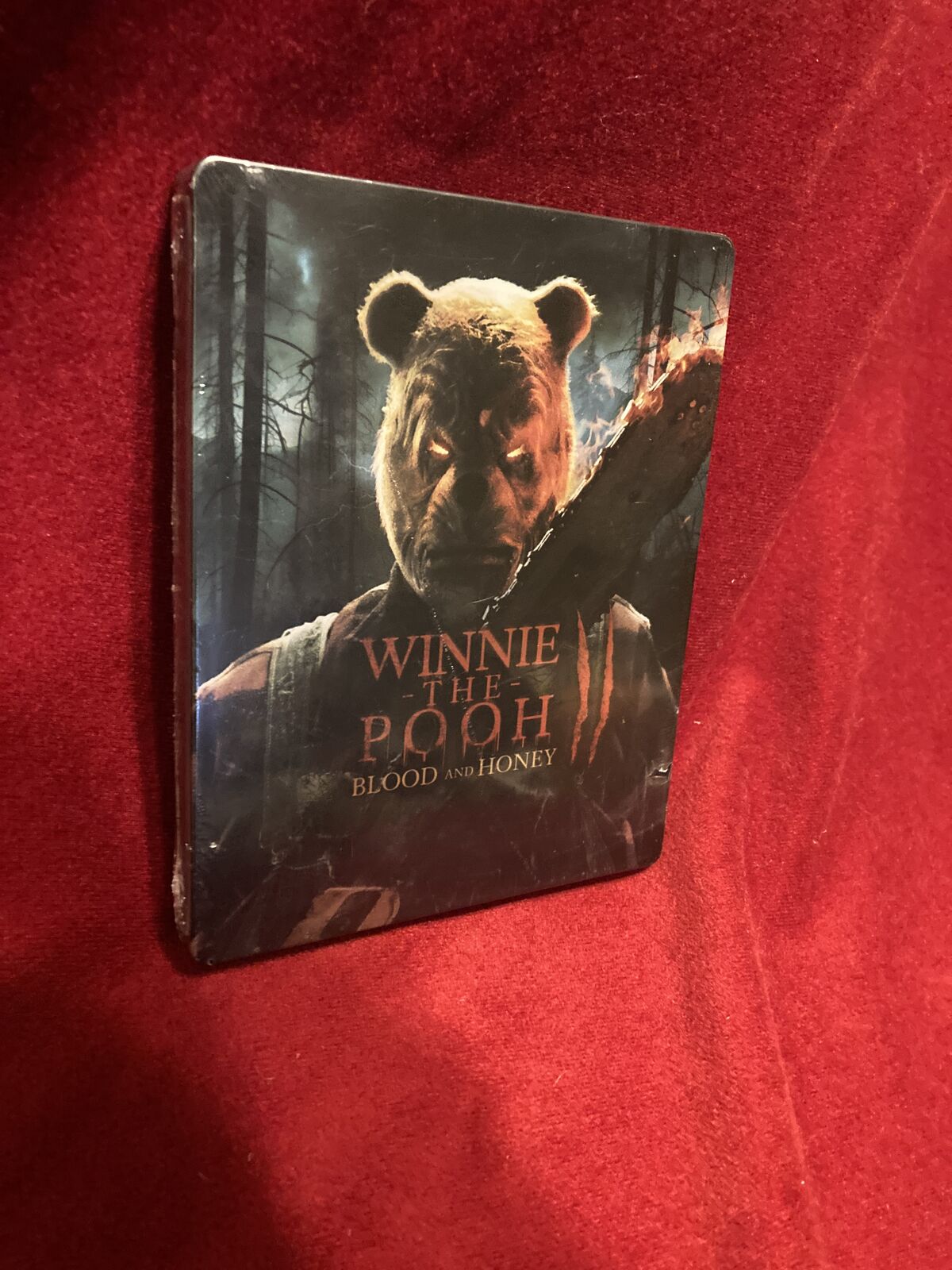 Winnie The Pooh 2 Blood & Honey Blu Ray’s SteelBook Case New Mystery Horror