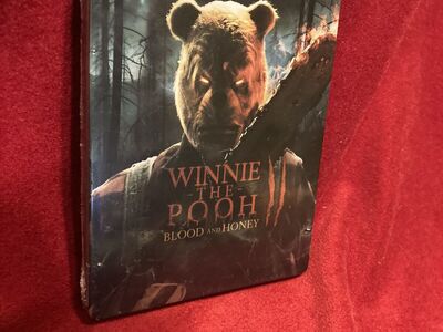 Winnie The Pooh 2 Blood & Honey Blu Ray’s SteelBook Case New Mystery Horror