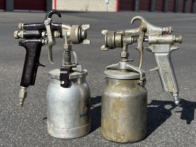 Vintage Binks & DeVilbiss USA Made Paint Spray Guns, Industrial, Collectible