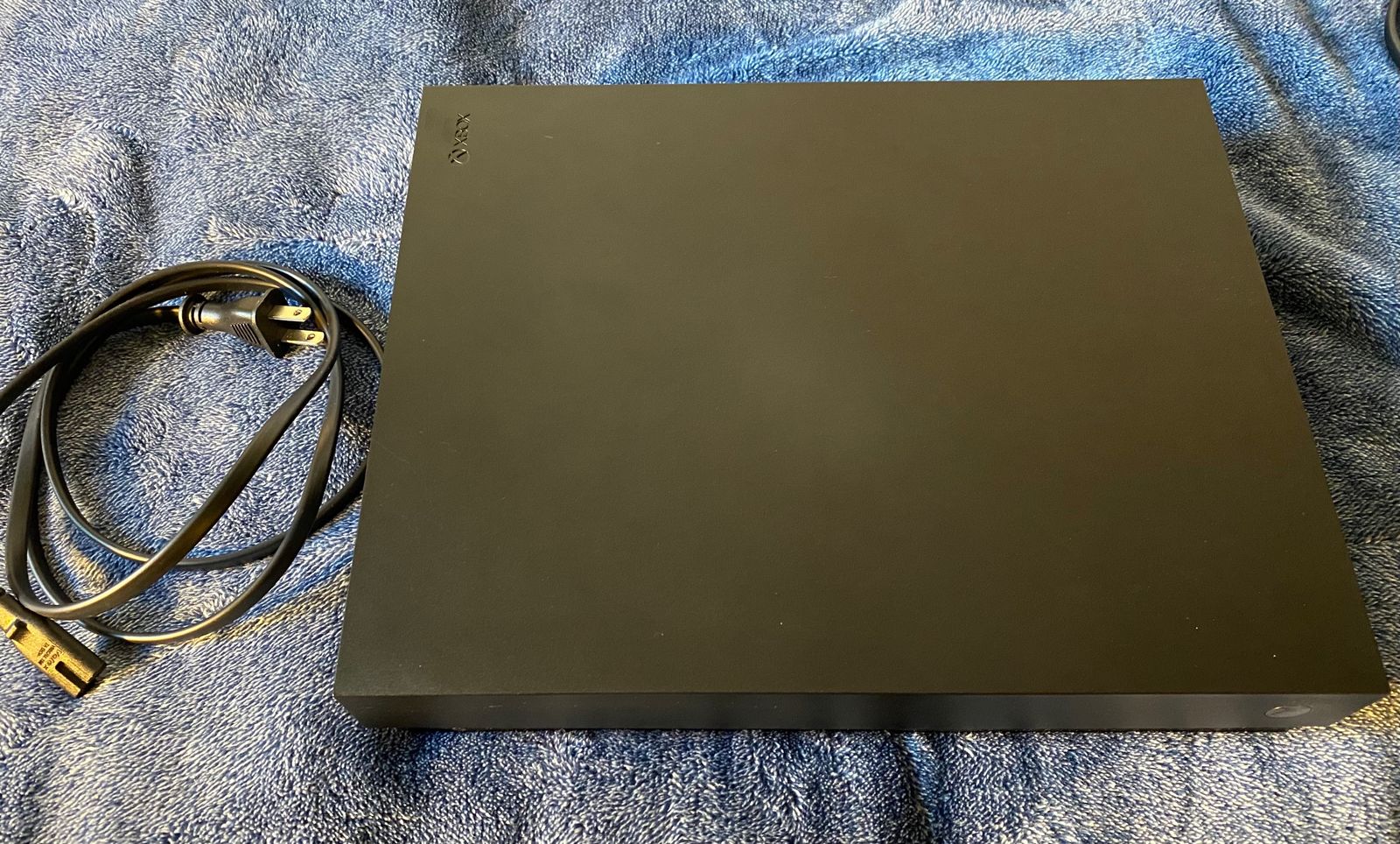 Microsoft Xbox One X 1TB Gaming Console with Power Cable - Black
