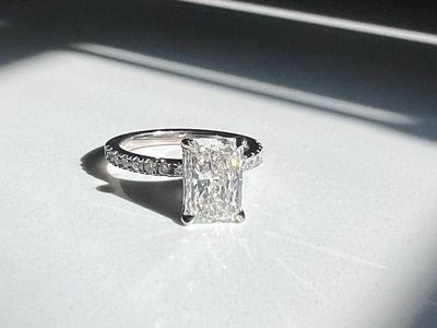 $1,500 - 1.94 CT Diamond Ring - 14k White Gold