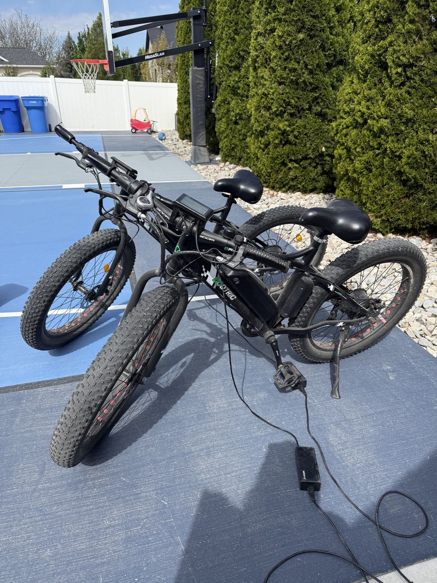 Ecotric Sportcool Electric Fat Tire Bikes (2 available)