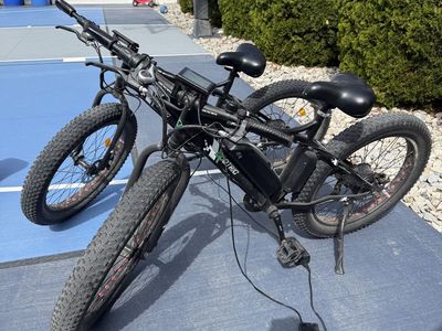 Ecotric Sportcool Electric Fat Tire Bikes (2 available)
